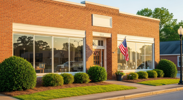 Commercial property insurance for small businesses in Metter GA - storefront protection