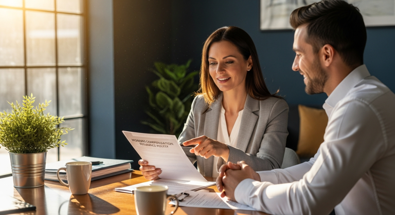 Workers comp insurance consultation for a Lyons GA small business owner